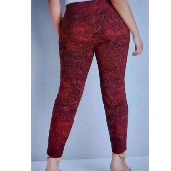 Lane Bryant On The Go Slim Ankle Pants Womens 20 Easy On Elastic Waist - Picture 8 of 8